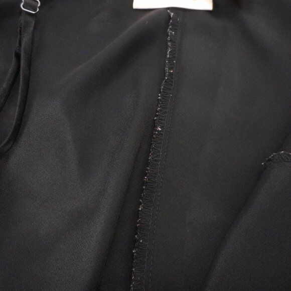 Solange Satin Black Lace Chemise Playsuit Plus Size 18/20 Nightgown Sexy Vintage - Picture 9 of 13